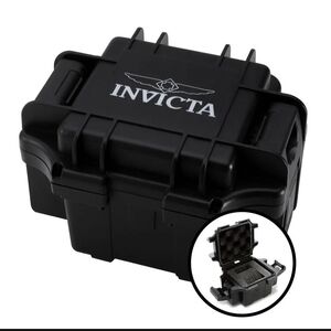 Invicta 1 Slot Black Dive Case